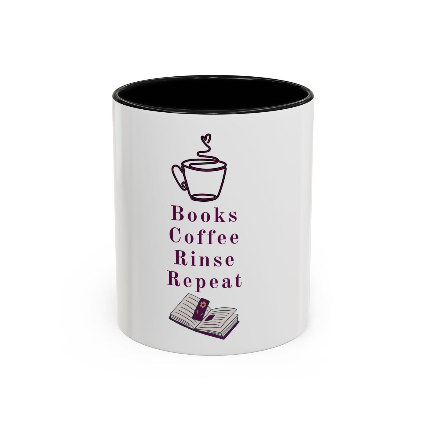 Books, Coffee, Rinse, Repeat Mug