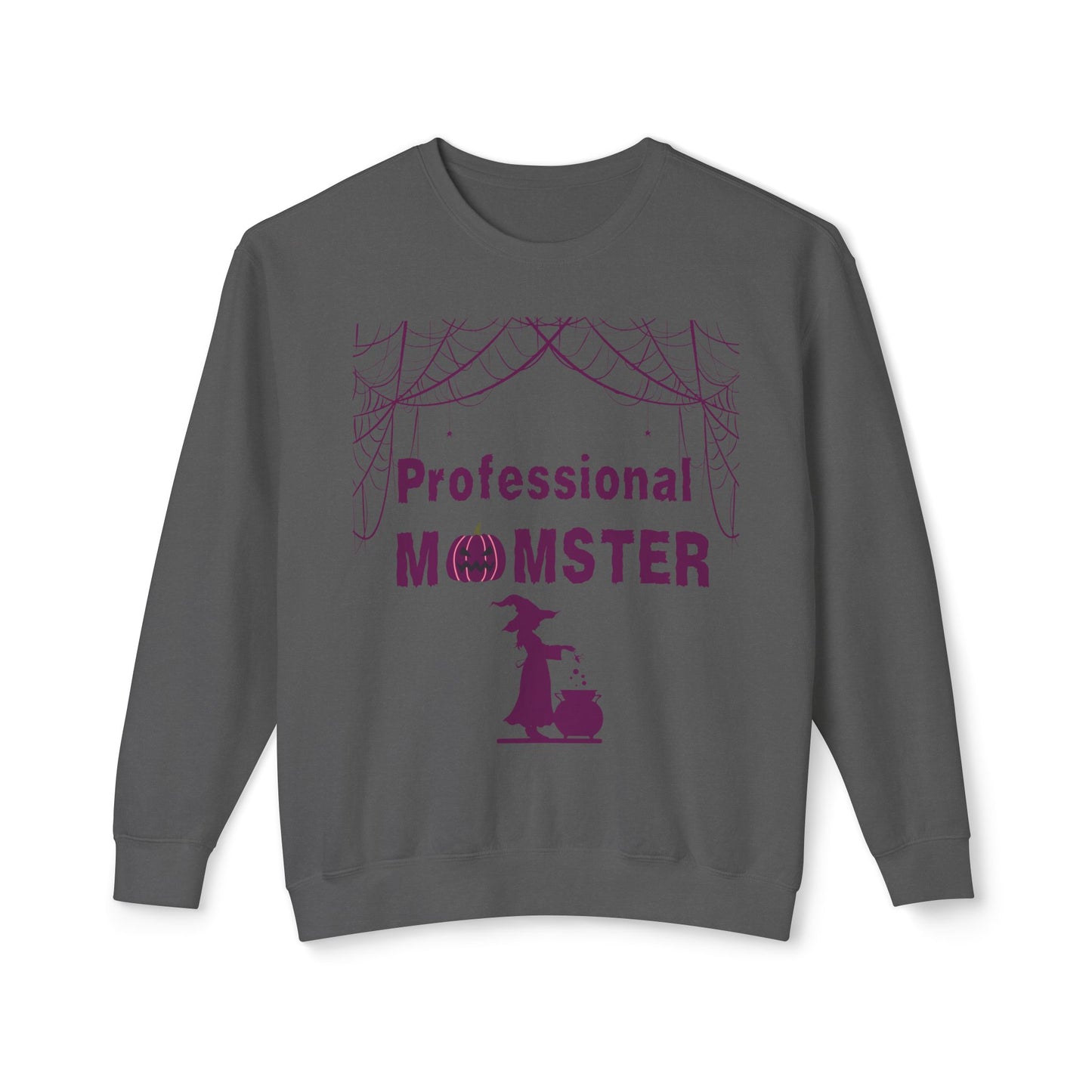 Professional Momster Unisex Lightweight Crewneck Sweatshirt