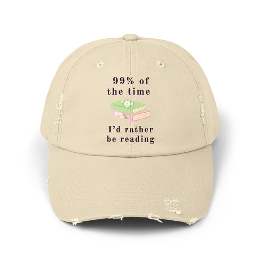 99% Of The Time Distressed Cap