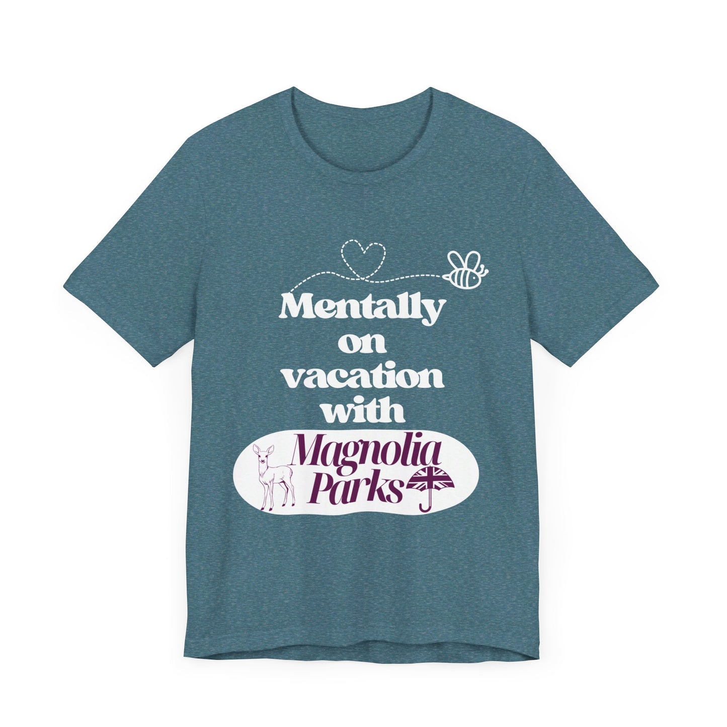 Mentally on Vacation With MP Unisex Jersey Short Sleeve Tee