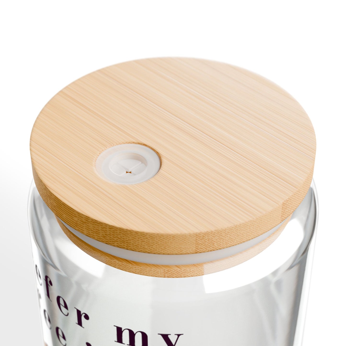 Coffee Icy Sipper Glass, 16oz