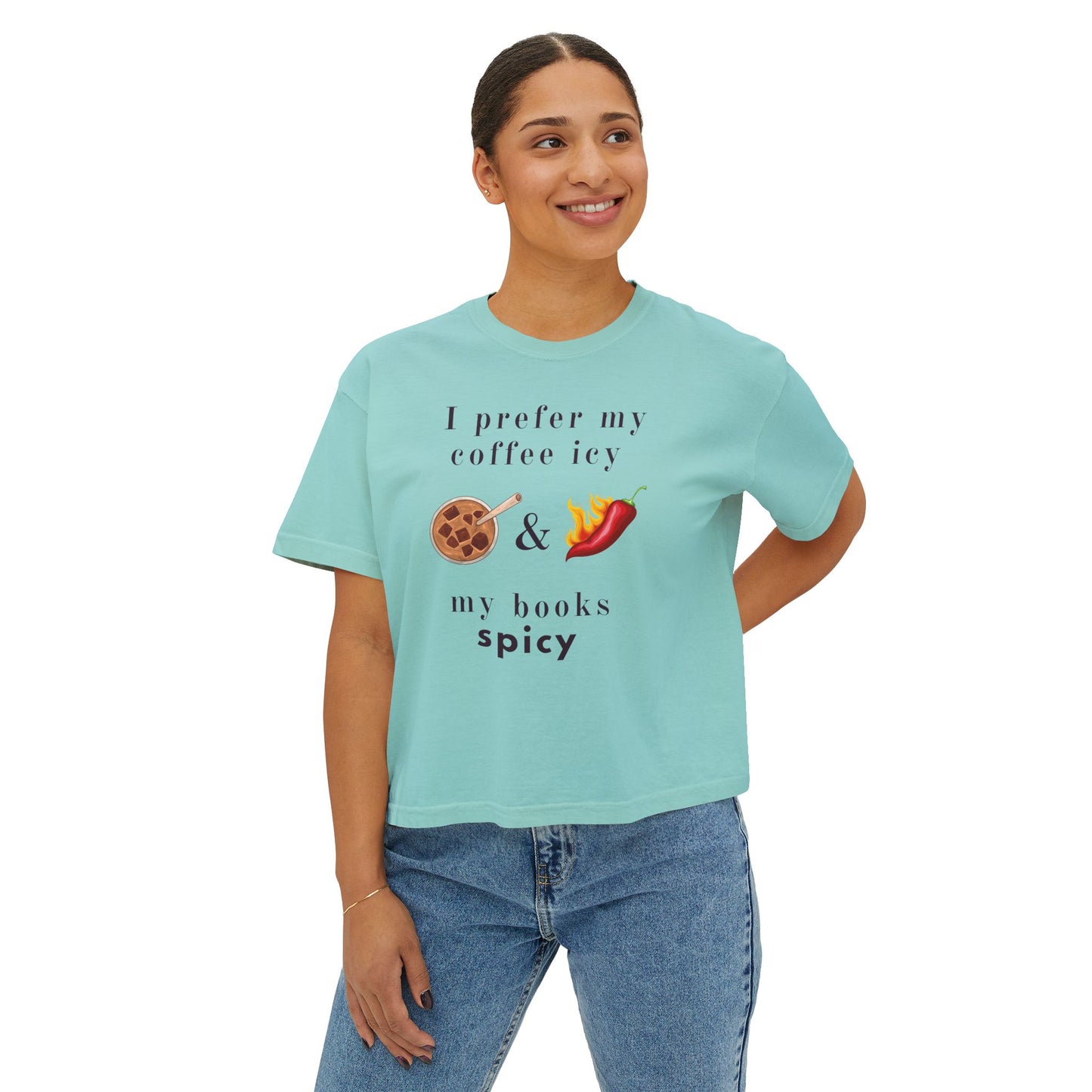 Coffee Icy Women's Boxy Tee