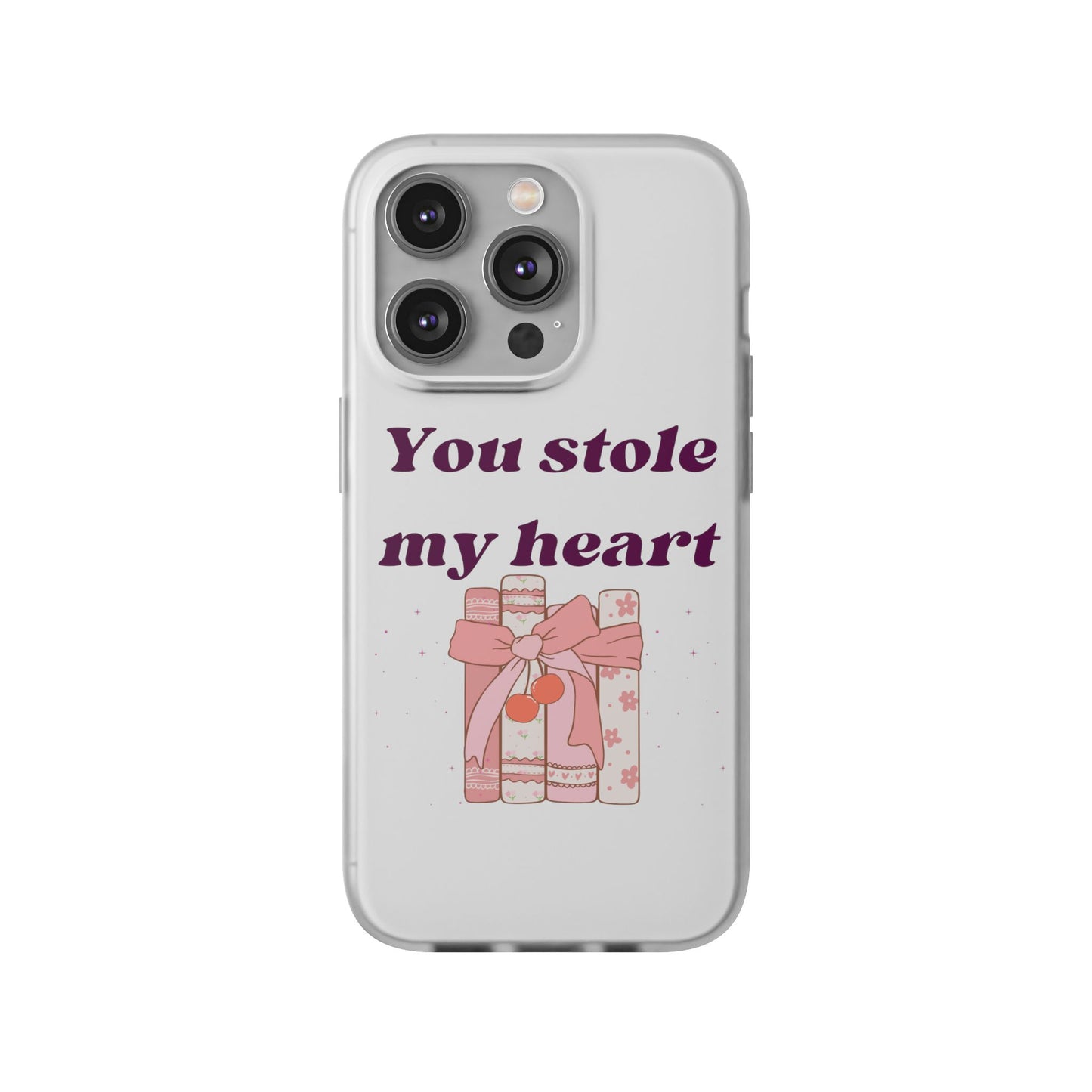 Books Stole My Heart Flexi Cases