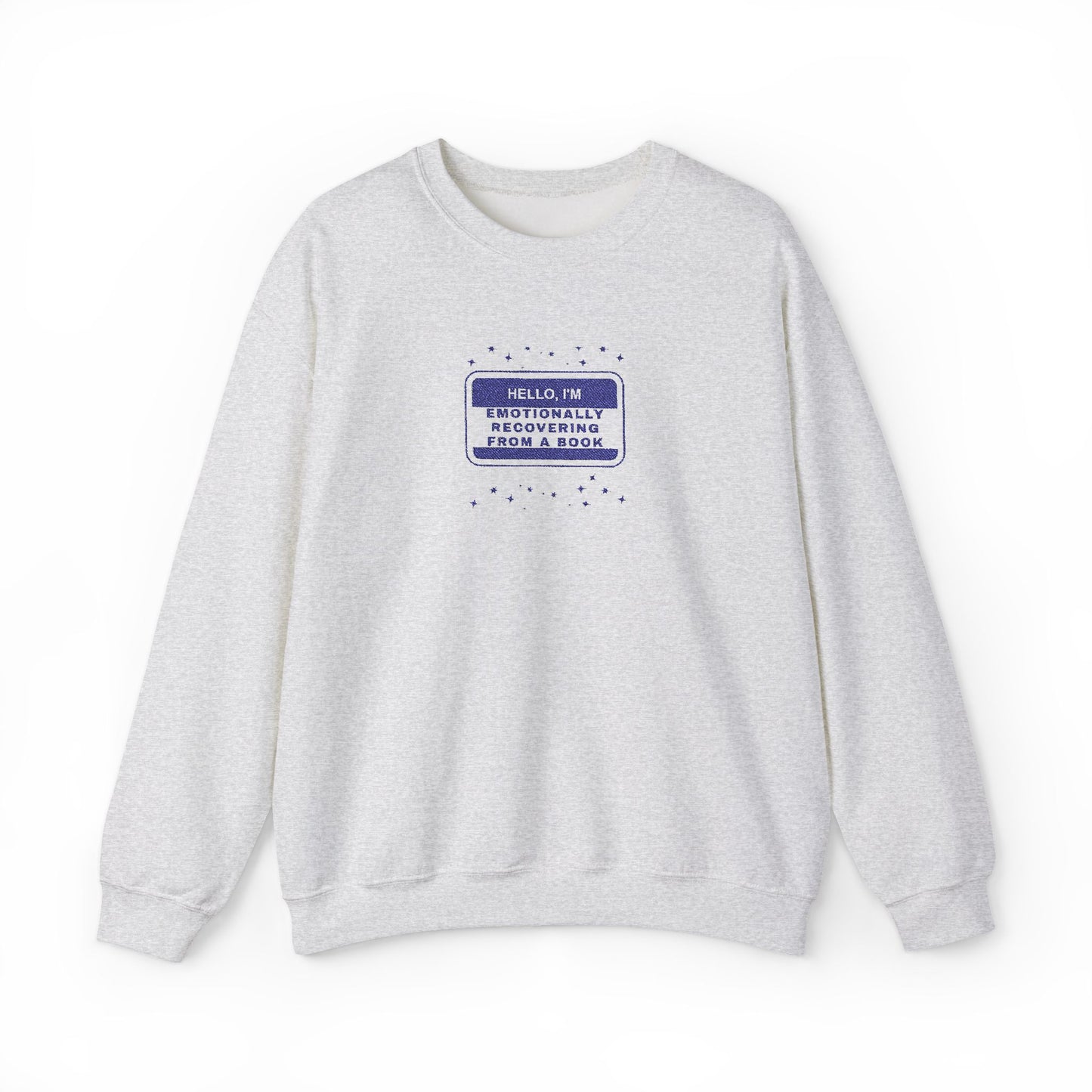 Hello, I'm..  EMBROIDERED Sweatshirt