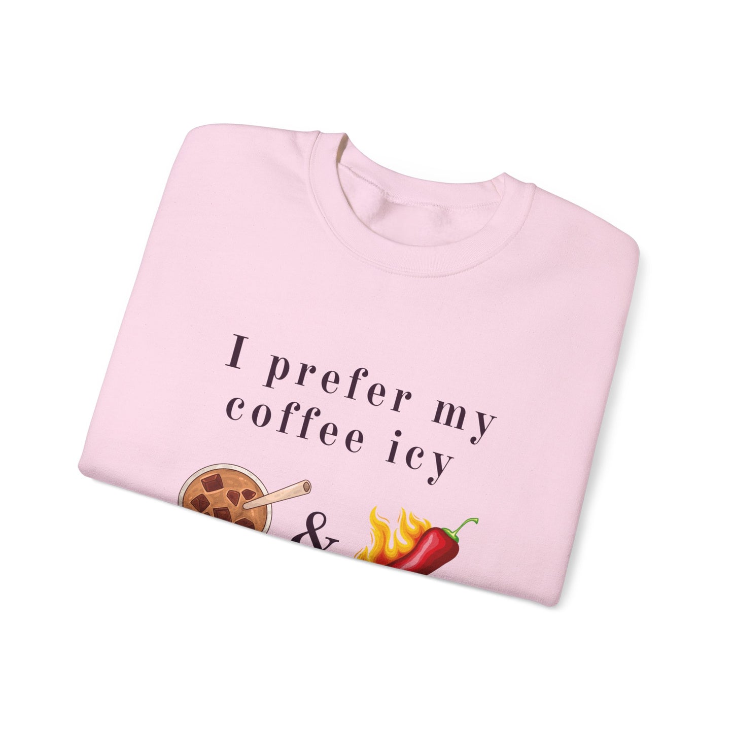 Coffee Icy Crewneck Sweatshirt