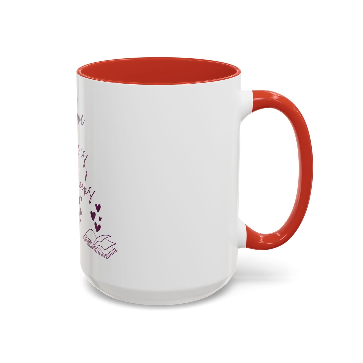 Romance Books Accent Coffee Mug (11, 15oz)