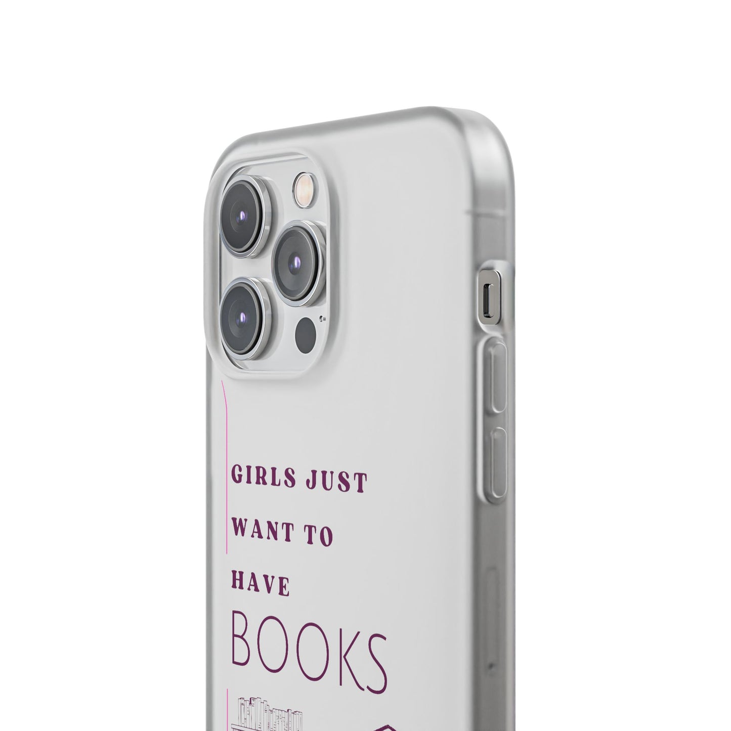 Girls Just Want Books Flexi Cases