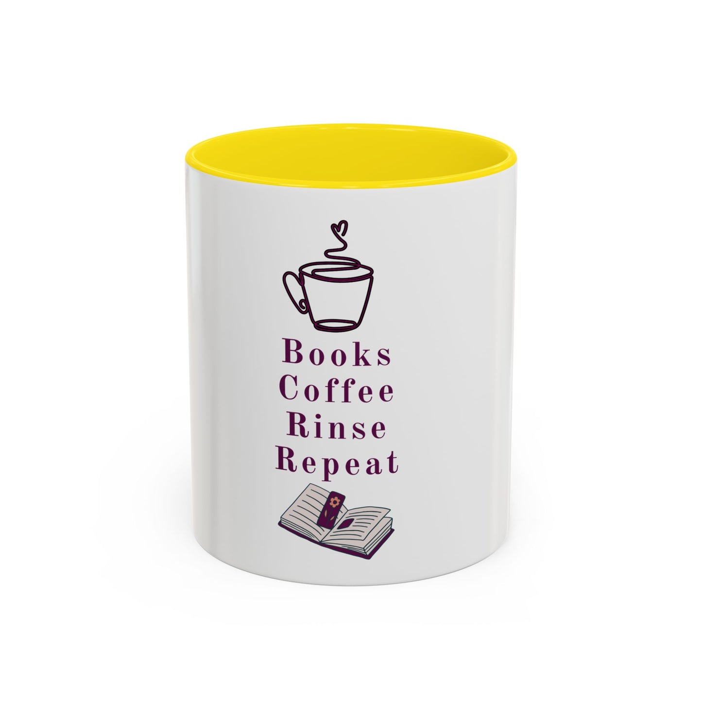 Books, Coffee, Rinse, Repeat Mug