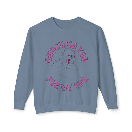 Ghosting You For My TBR Unisex Lightweight Crewneck Sweatshirt