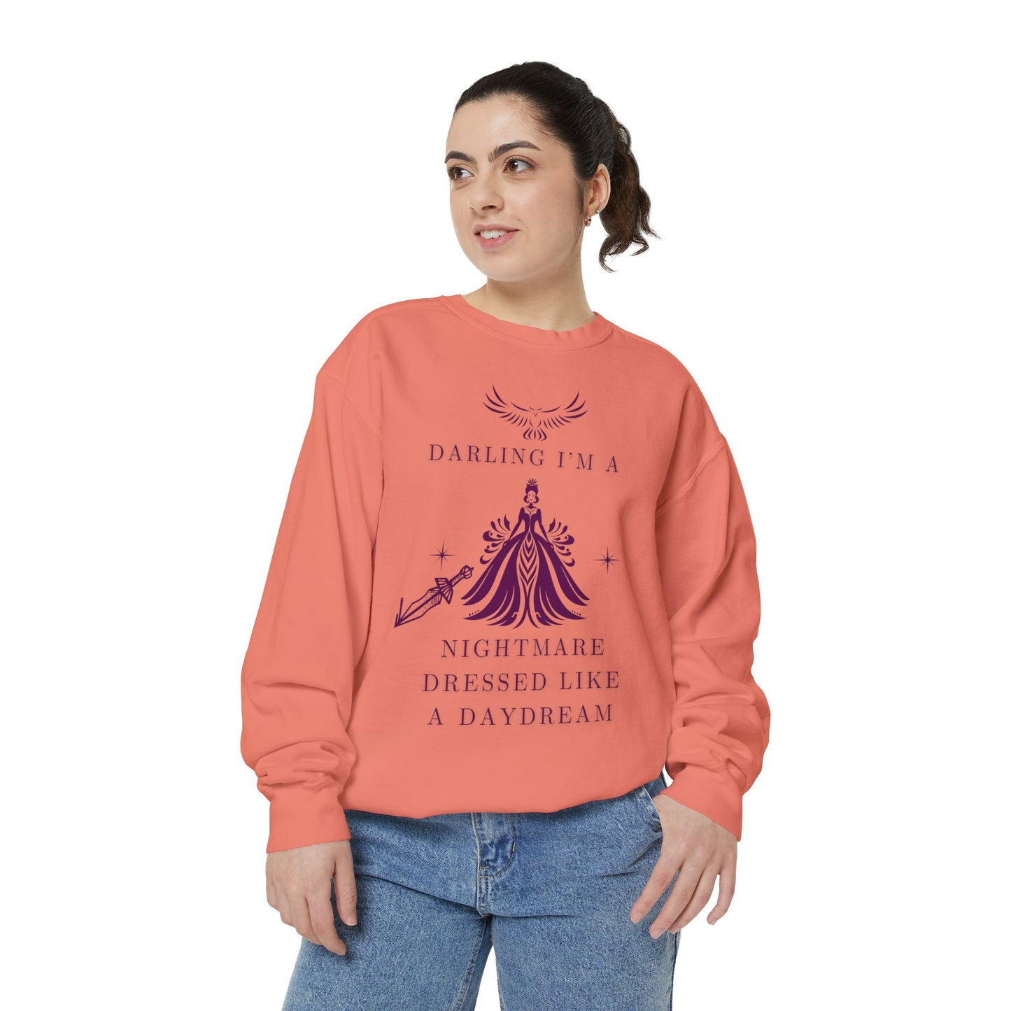 Aelin & Rowan Unisex Garment-Dyed Sweatshirt