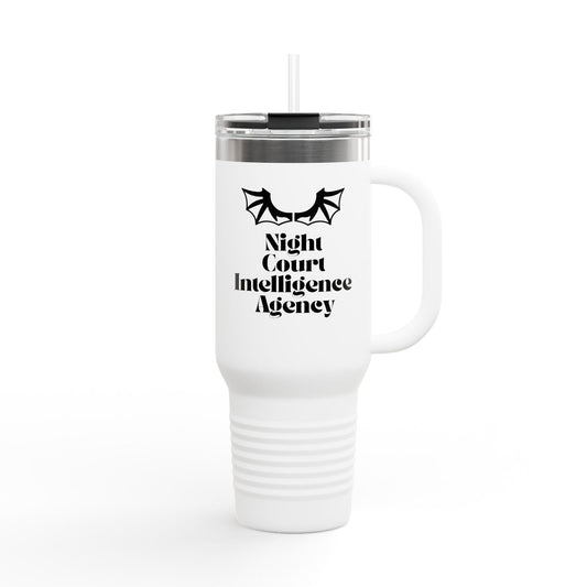 Night Court Intelligence Agency Insulated Travel Mug, 40oz
