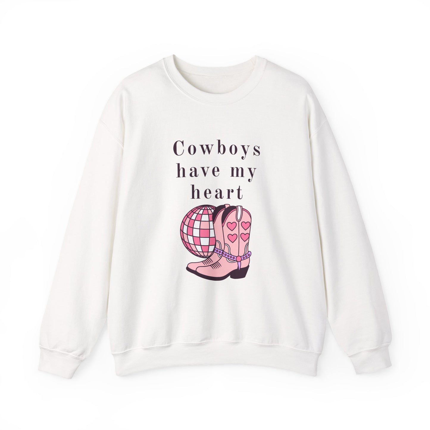 Cowboys Have My Heart Unisex Crewneck Sweatshirt