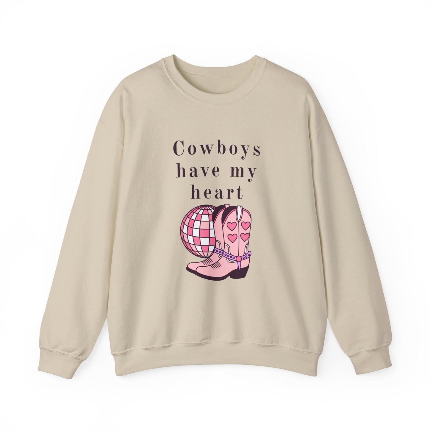 Cowboys Have My Heart Unisex Crewneck Sweatshirt