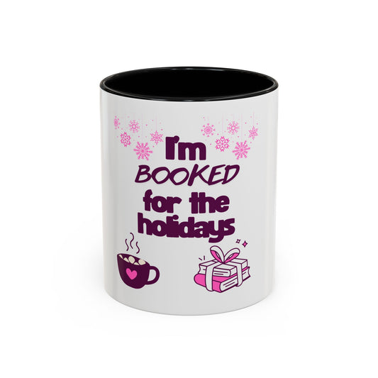 Booked For The Holidays Accent Coffee Mug (11, 15oz)