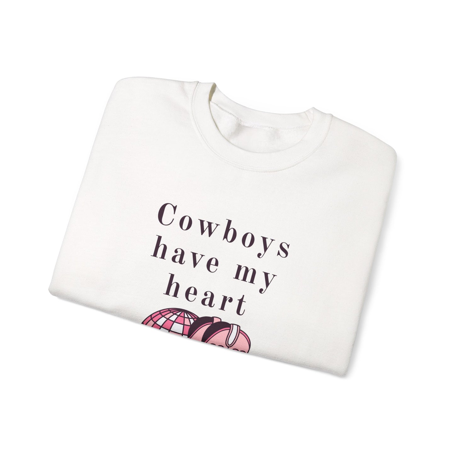 Cowboys Have My Heart Unisex Crewneck Sweatshirt