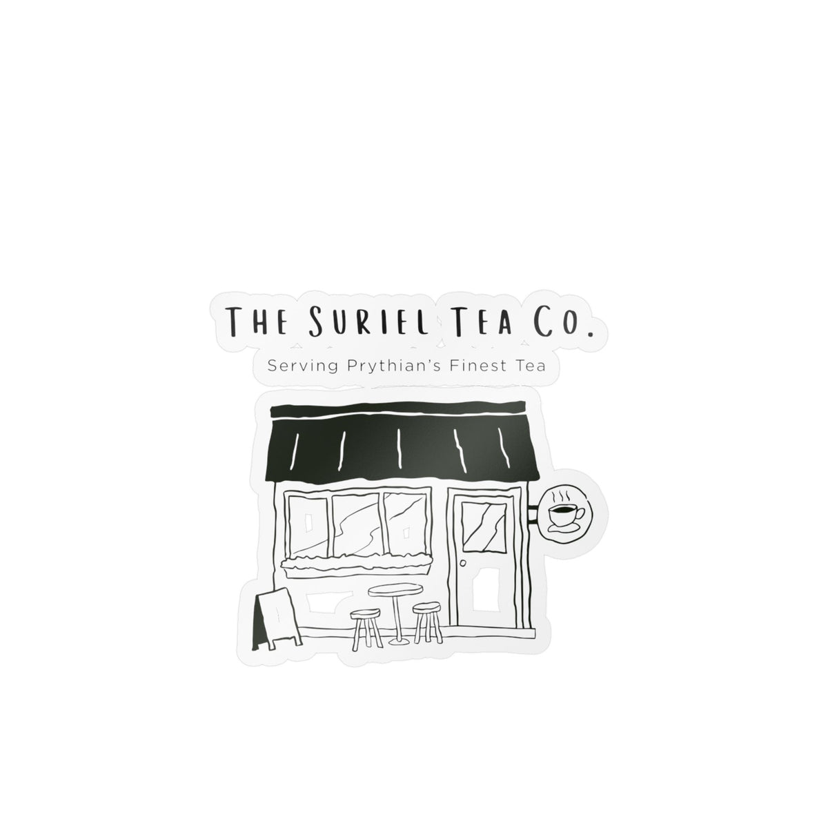 The Suriel Tea Co. Vinyl Sticker