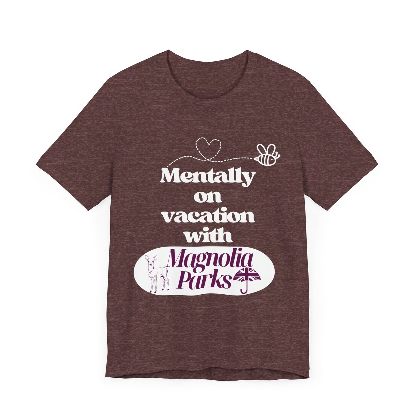 Mentally on Vacation With MP Unisex Jersey Short Sleeve Tee