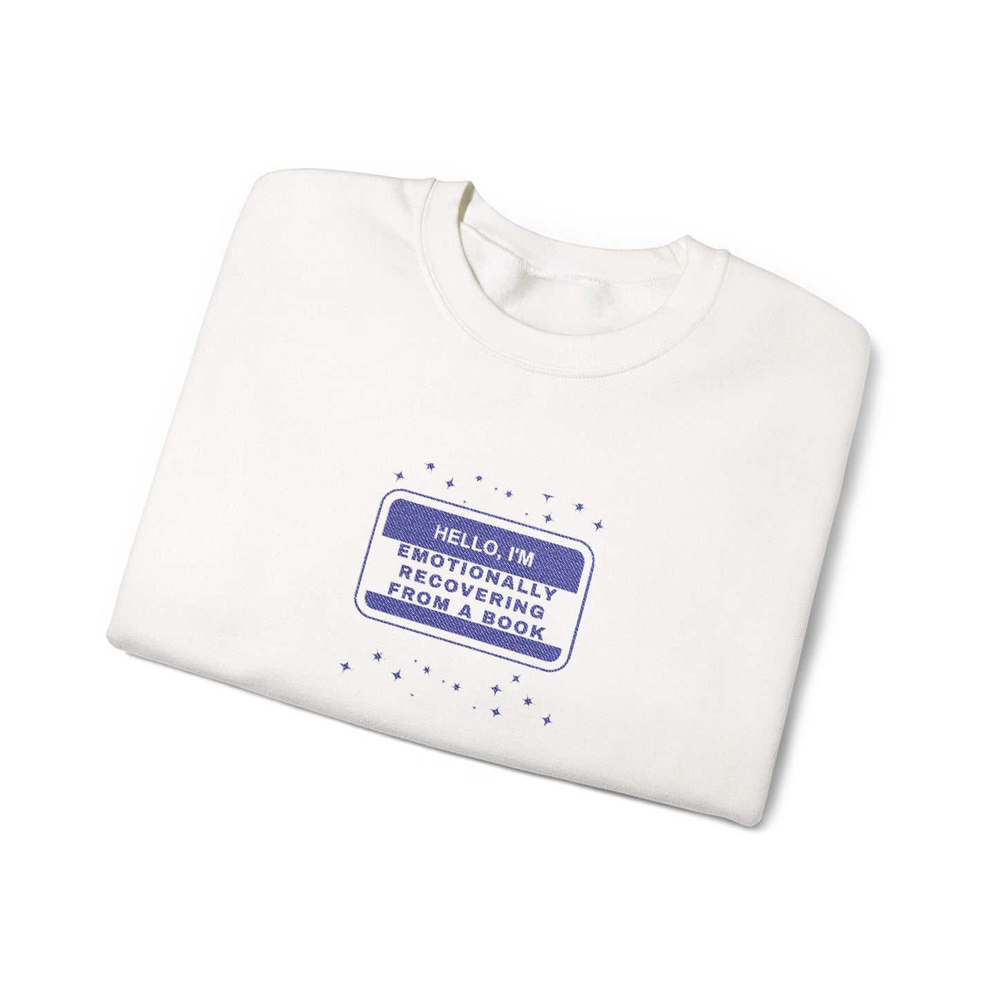 Hello, I'm..  EMBROIDERED Sweatshirt
