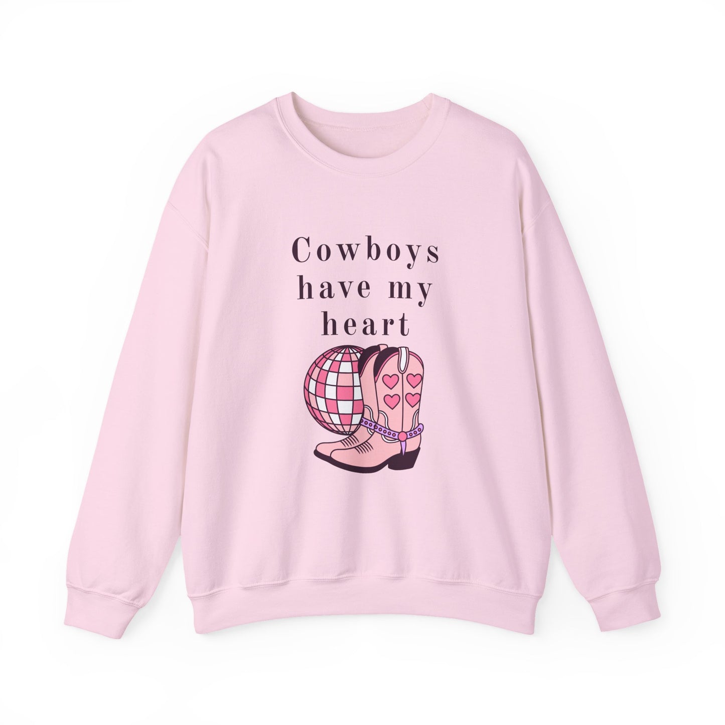 Cowboys Have My Heart Unisex Crewneck Sweatshirt