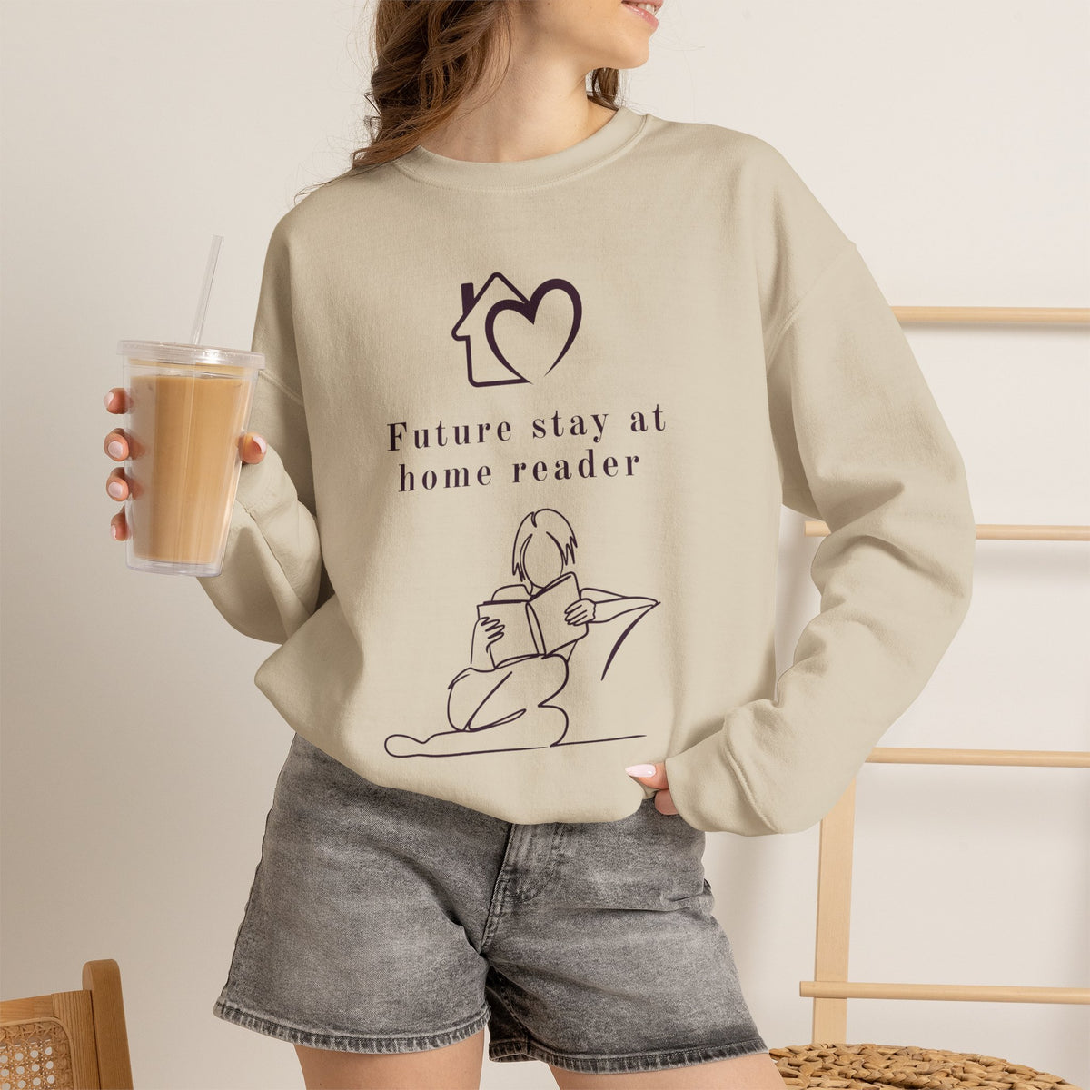 Future Stay At Home Reader Sweatshirt