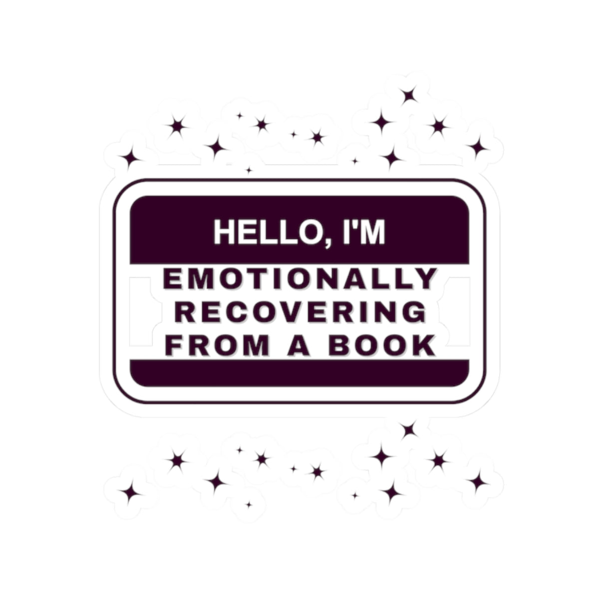 Hello, I'm.. Kiss-Cut Sticker