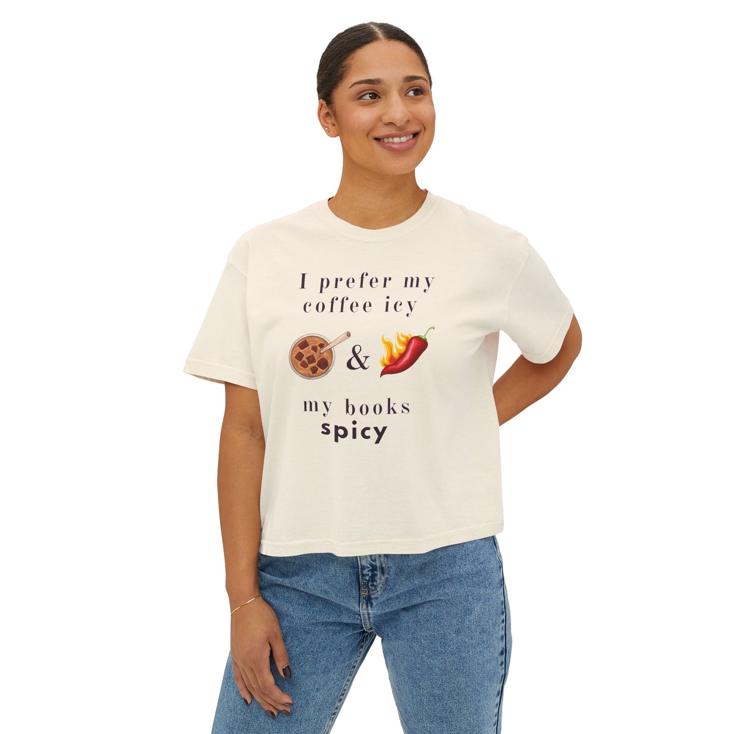 Coffee Icy Women's Boxy Tee