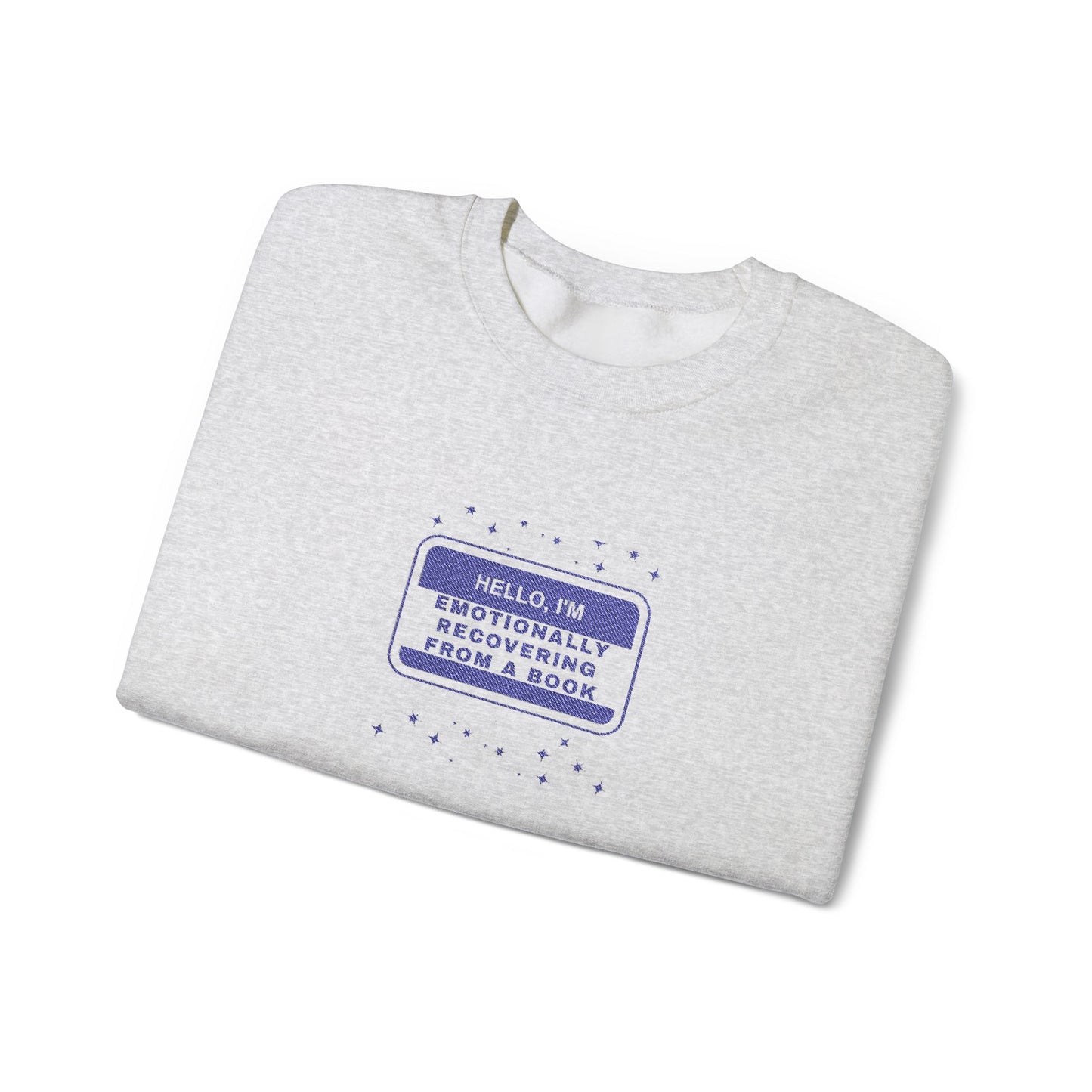Hello, I'm..  EMBROIDERED Sweatshirt