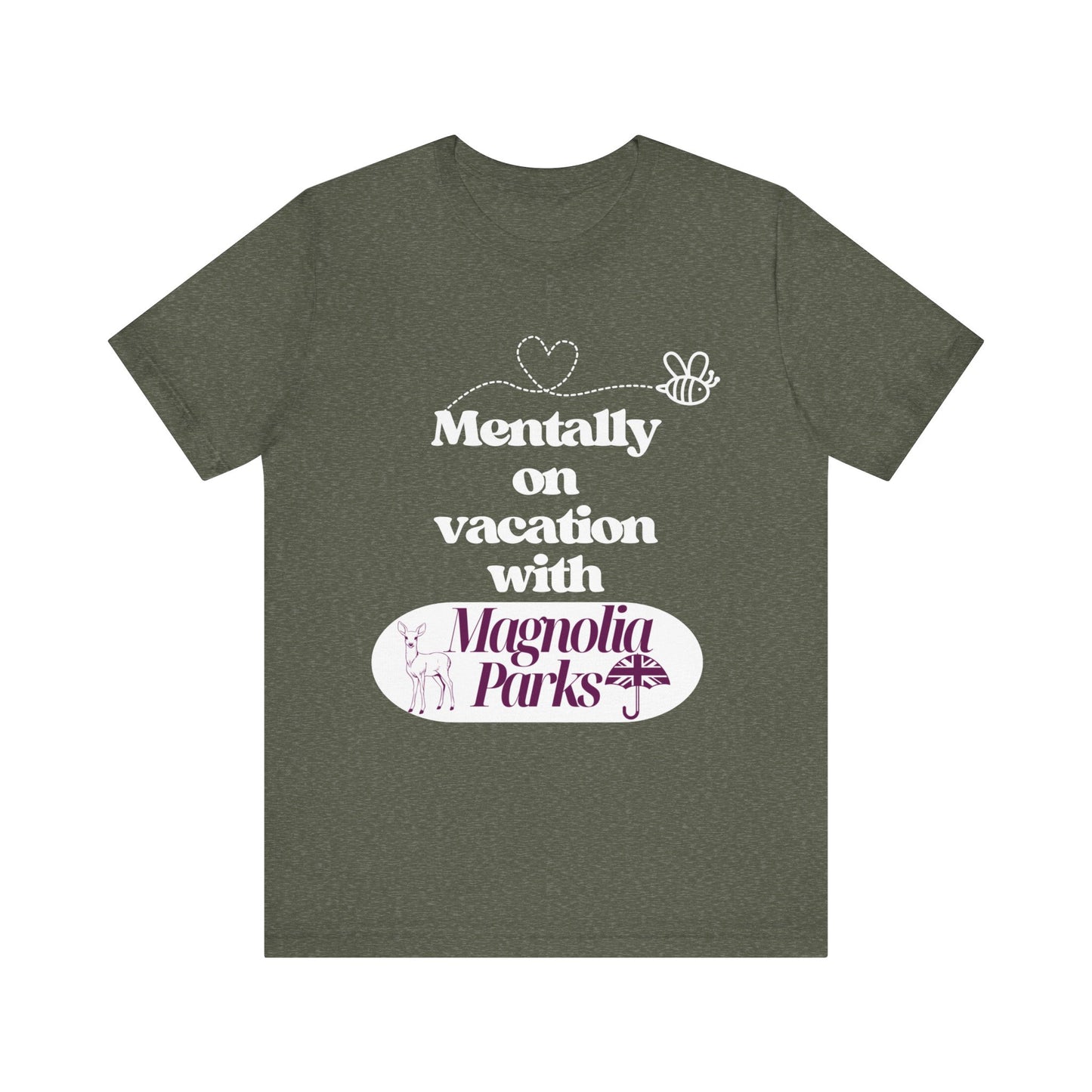 Mentally on Vacation With MP Unisex Jersey Short Sleeve Tee