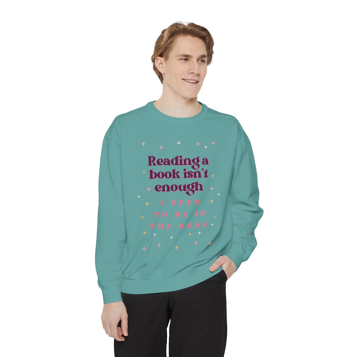 Unisex Reading Books Isn't Enough Sweatshirt
