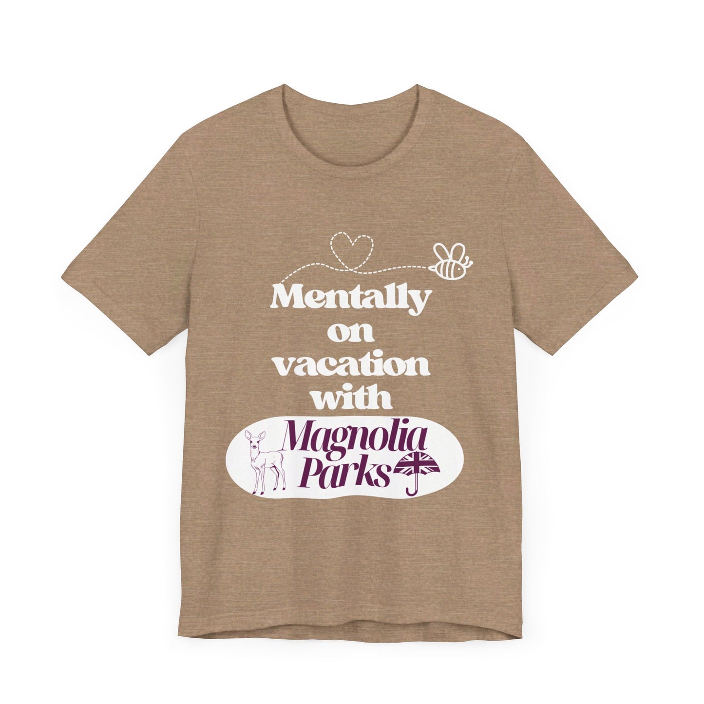 Mentally on Vacation With MP Unisex Jersey Short Sleeve Tee