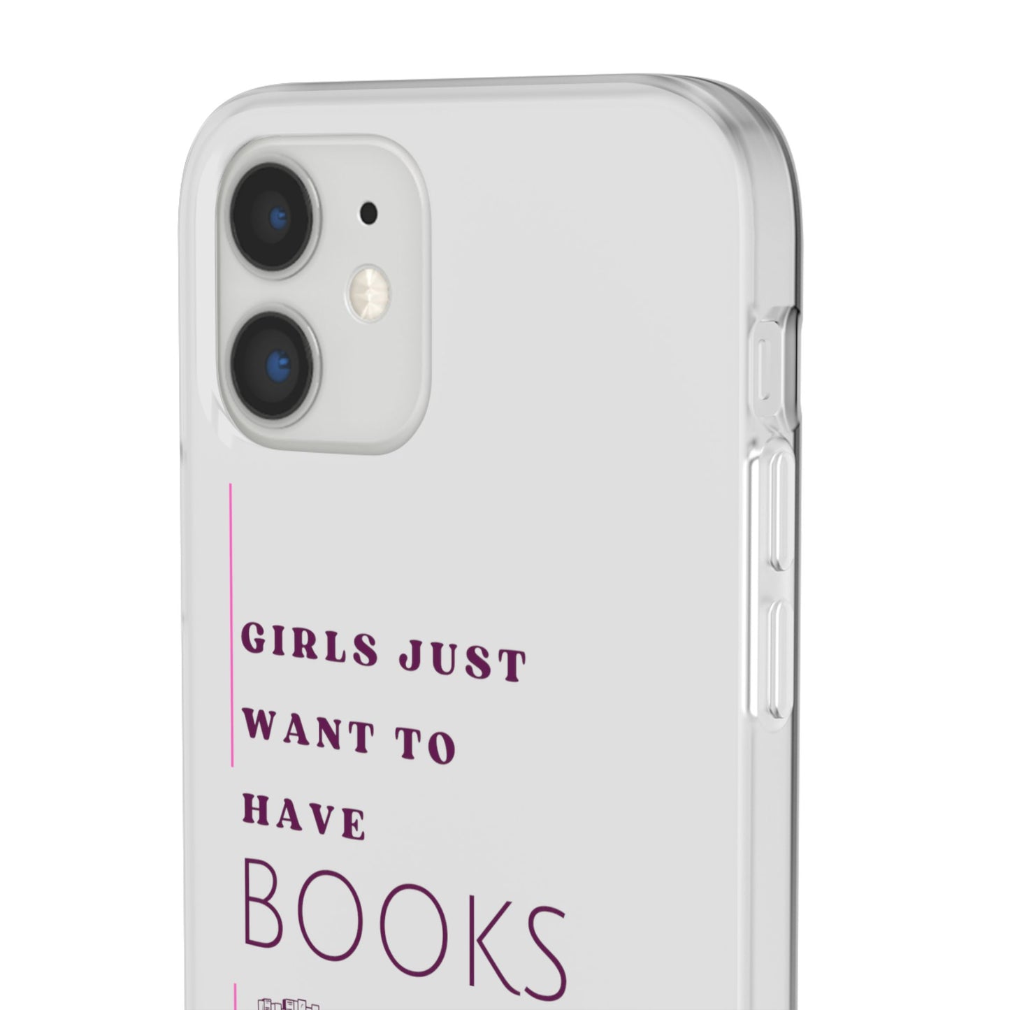 Girls Just Want Books Flexi Cases