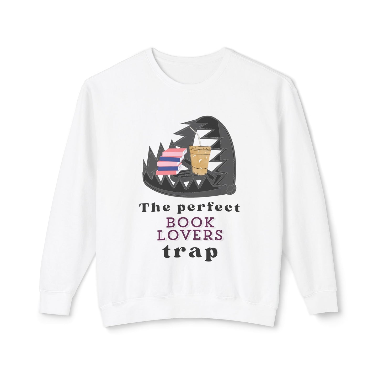 Book Lovers TRAP Unisex Lightweight Crewneck Sweatshirt