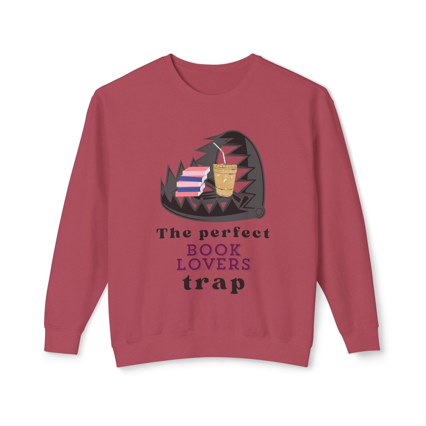 Book Lovers TRAP Unisex Lightweight Crewneck Sweatshirt