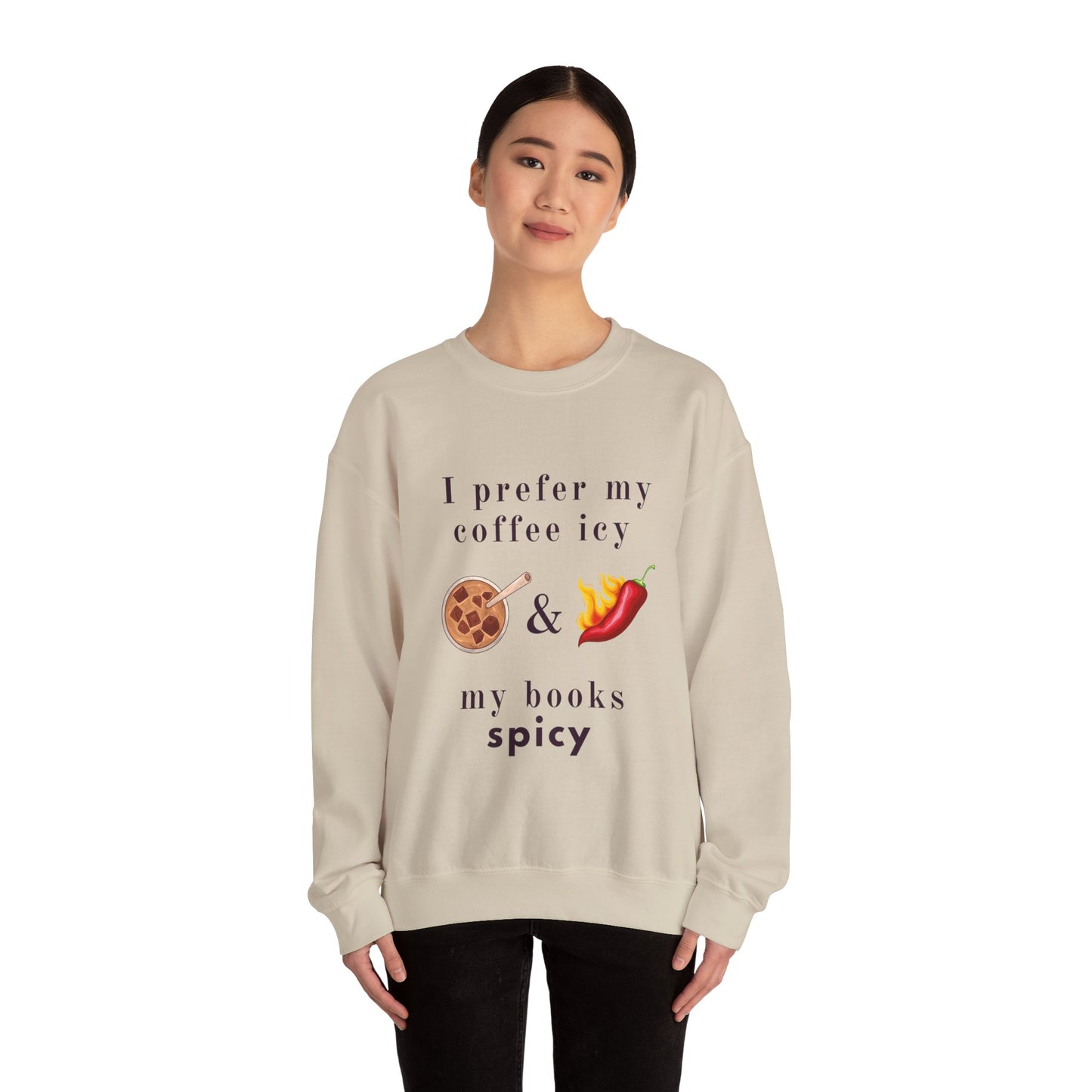 Coffee Icy Crewneck Sweatshirt