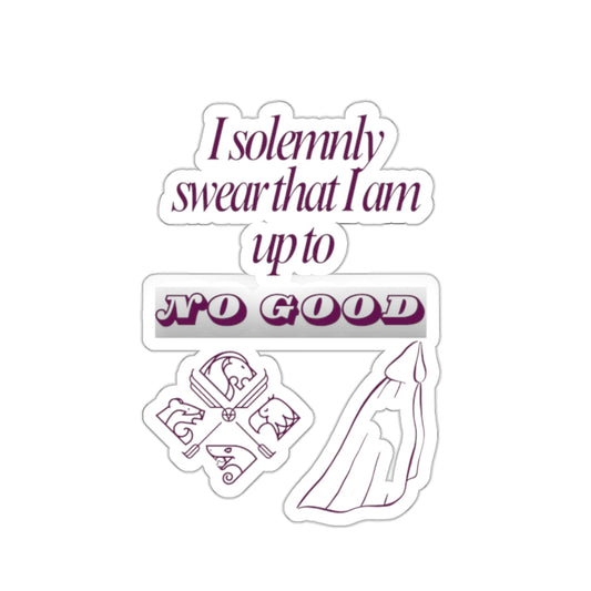 I Solemnly Swear Kiss-Cut Stickers